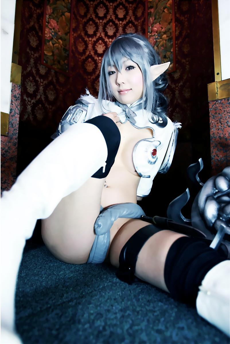 [Cosplay]  Queens Blade  Echidna & Alleyne Vs Tentacles SP2